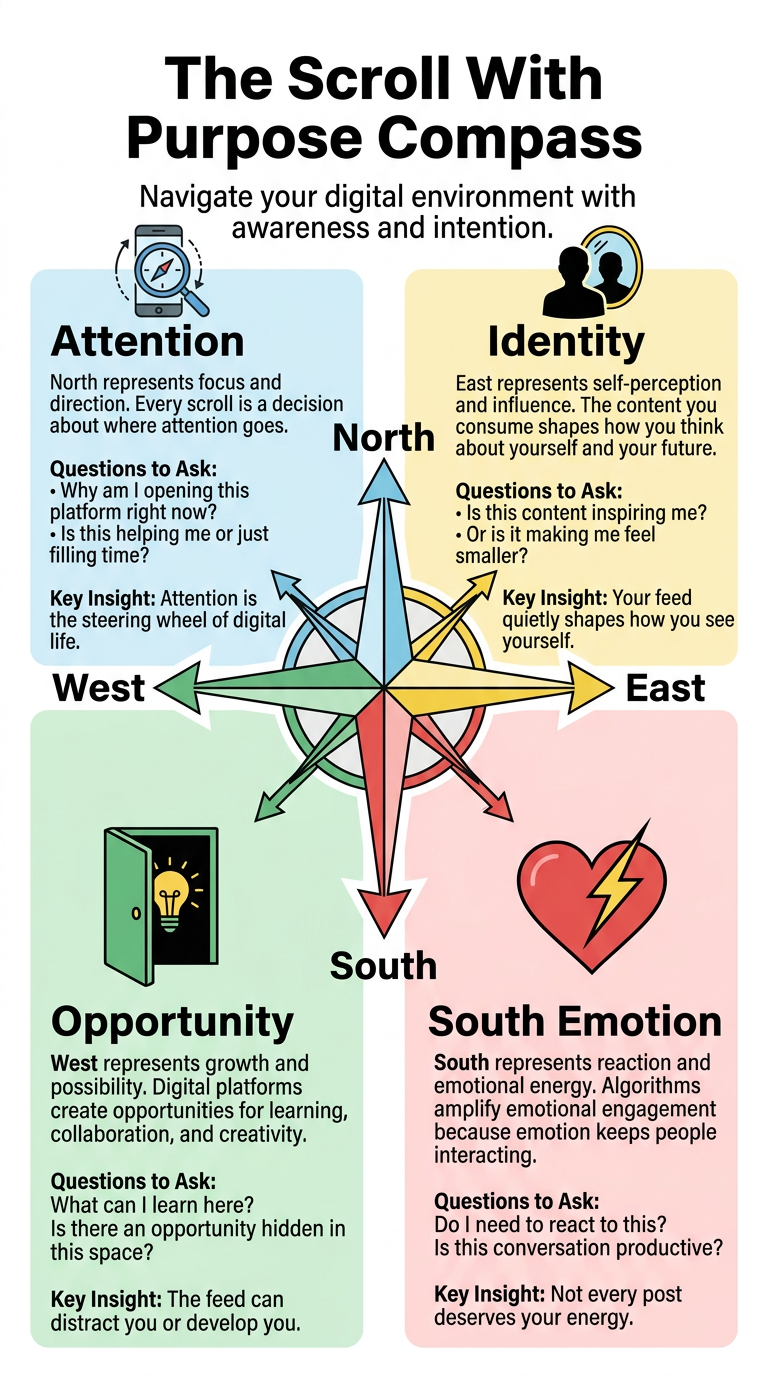 The Scroll With Purpose Compass